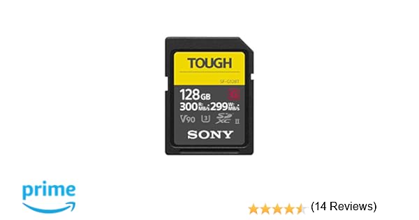 Sony SFG2UZ color negro Tarjeta de memoria SD de 256 GB Almacenamiento